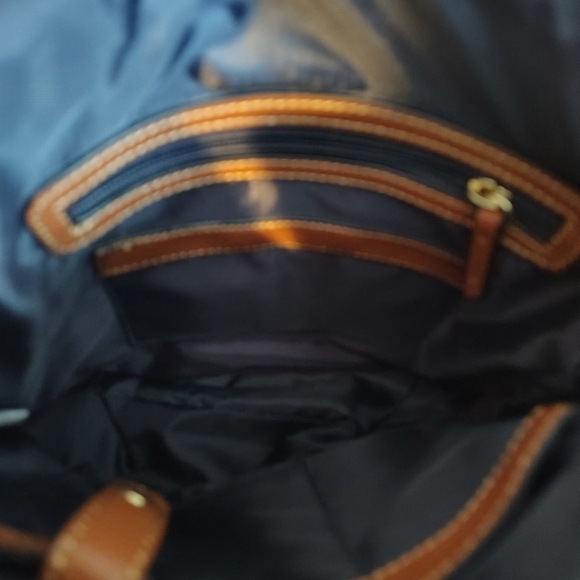 G.H.Bass Red Canvas Crossbody Bag - Picture 4 of 12